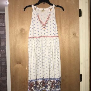 Floral/Tribal Pattern Dress